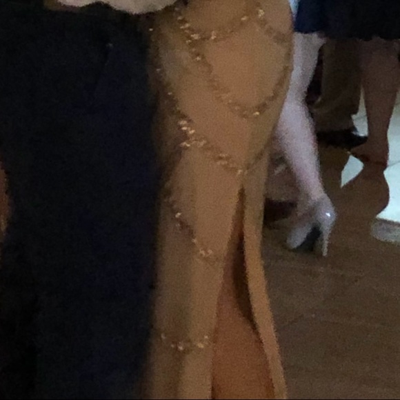 Aidan Mattox Blush Dress - Picture 4 of 7